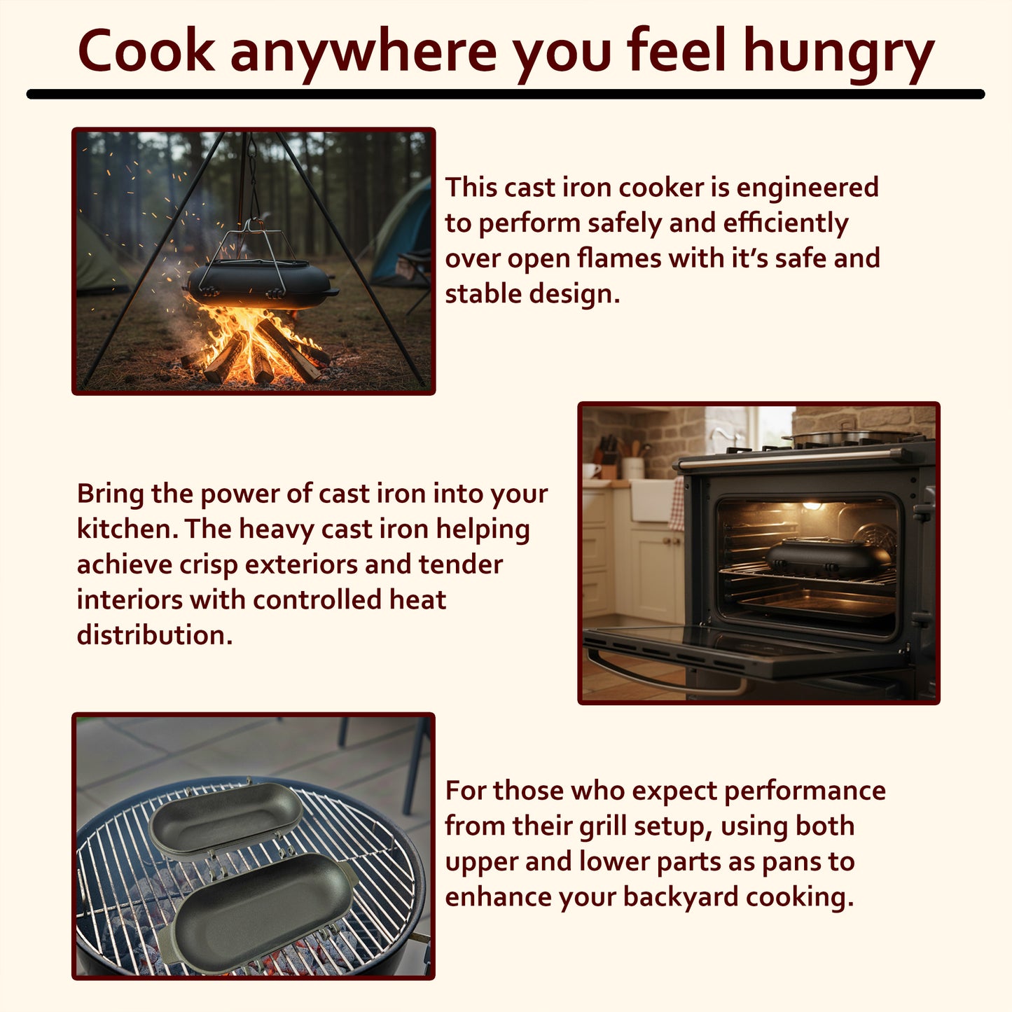 SmithEra™ Cast Iron Potato Baker
