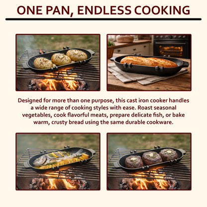 SmithEra™ Cast Iron Potato Baker