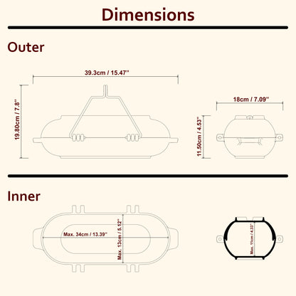 SmithEra™ Cast Iron Potato Baker