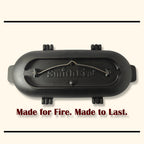 SmithEra™ Cast Iron Potato Baker with Lid for Grill, Oven & Campfire